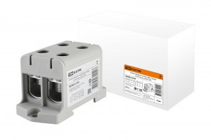 TDM клемма вводная силовая КВС 16-95 кв. мм. серая (6!) SQ0833-0104