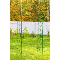 Арка садовая разборная №8 Сердца большие 2,52м*1,2м*0,41м САДОВИТА