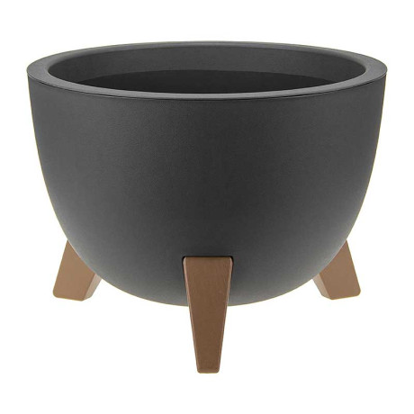 Кашпо Флориан 4,2л Графитовый М3186