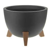 Кашпо Флориан 4,2л Графитовый М3186