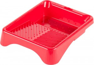 Ванночка ЗУБР "ЭКСПЕРТ" малярная пластмассовая, для валиков до 140 мм, 200х240мм