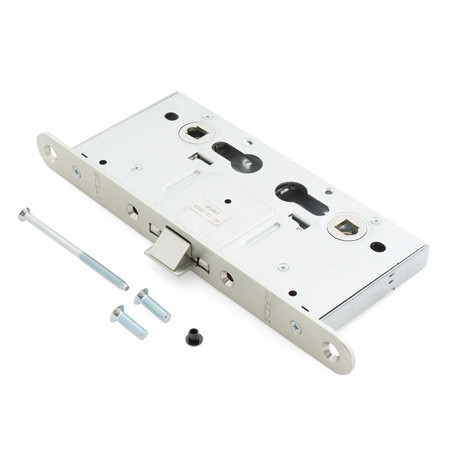 Замок противопожарный (корпус) 3000-ZN Апекс б/цил \24