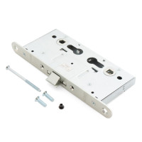 Замок противопожарный (корпус) 3000-ZN Апекс б/цил \24