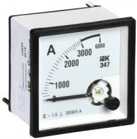IEK Амперметр Э47 3000/5А кл. точн. 1,5 96х96мм