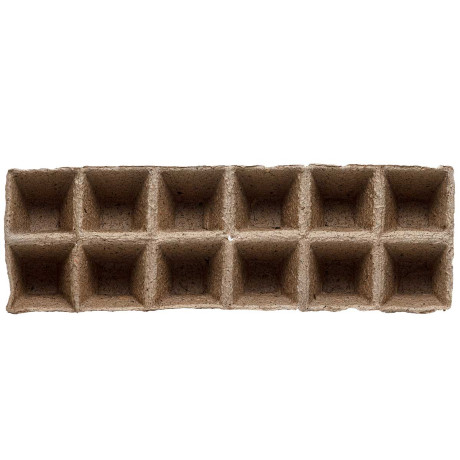 Торфяные горшочки 50*50 квадратный ГС  ц/12шт