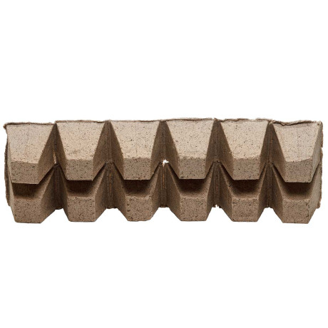 Торфяные горшочки 50*50 квадратный ГС  ц/12шт