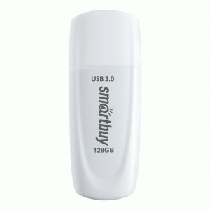 Флеш-диск (флэшка) UFD 3.0/3.1 SmartBuy 128GB Scout White SB128GB3SCW