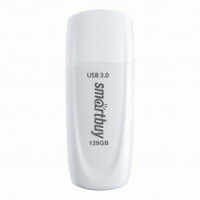 Флеш-диск (флэшка) UFD 3.0/3.1 SmartBuy 128GB Scout White SB128GB3SCW