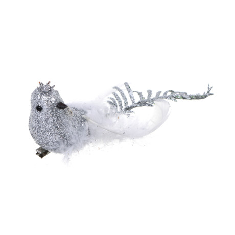 СНОУ БУМ Птицы на прищепке 2 шт, 3,5x17 см, пластик, 26-533