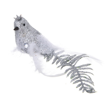 СНОУ БУМ Птицы на прищепке 2 шт, 3,5x17 см, пластик, 26-533