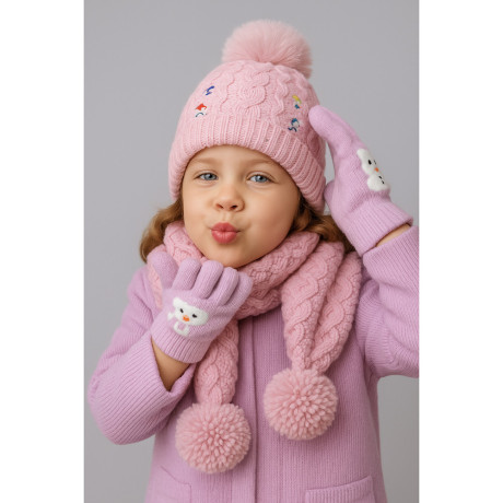 GALANTE Шапка детская, р.54, 100% акрил, разноцветная, ОЗ25-22