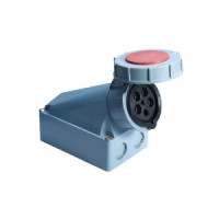 EKF PROxima розетка силовая CEE (разъем) стационарная наружная 1452 3Р+РЕ+N 125А 380В IP67