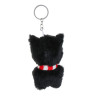 ИГРОЛЕНД Игрушка мягкая "Котик черный" 10 см, на подвесе, полиэстер, 3 вида