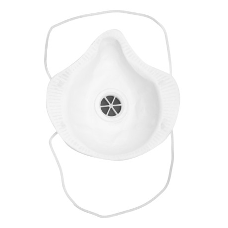 Полумаска фильтрующая формованная, модель "Исток", с клапаном выдоха, FFP2 NR