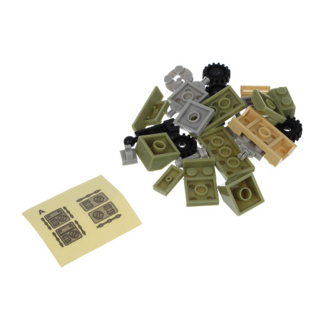 ИГРОЛЕНД Конструктор "Военная техника" 8 в 1, 8х3,5х11 см, ABS, 6 видов