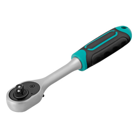 Набор торцевых головок, 1/4", головки 4 - 13 мм, с трещот. ключом, CrV,11 предметов Stels