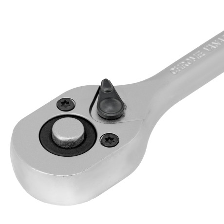 Набор торцевых головок, 1/4", головки 4 - 13 мм, с трещот. ключом, CrV,11 предметов Stels