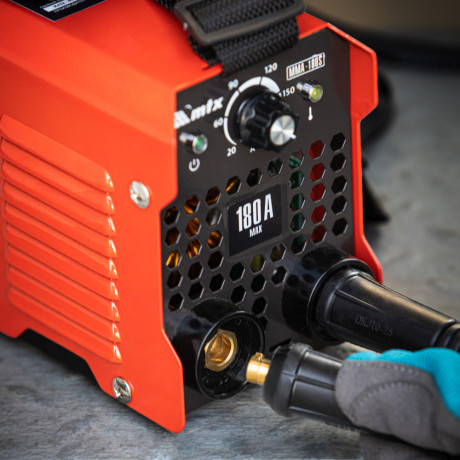 Инверторный аппарат дуговой сварки MMA-180S, 180 А, ПВ60%, диаметр электрода 1,6-4 мм MTX
