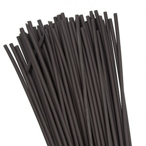 EKF термоусадка трубка ТУТ  6/3 черная в отрезках по 1м (уп.50м, цена за 1м) tut-6-b-1m