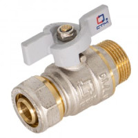 СТАНДАРТ Кран шар. для воды 20х3/4&quot; (ц-нар, ц/ш) бабочка CWPM3420