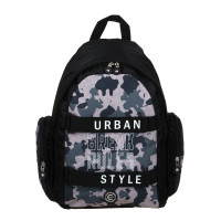 Рюкзак подростковый 42Х29х14см, "Брейк рулс", 1 отд., 2 карм., уплотн.лямки, 2 утяжки на липучке, ПЭ