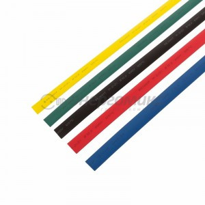 REXANT набор термоусадочной трубки 12,0/6,0 мм, пять цветов (упак. 50 шт. по 1 м)  29-0162