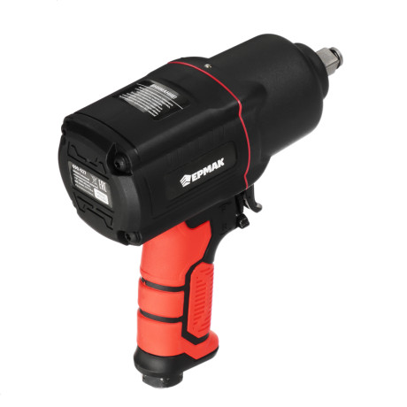 ЕРМАК Гайковерт пневматический ударный 1/2', 7000 об/мин, 200 л/мин, 1375 н/м