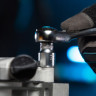 Набор торцевых головок, трещотка 120 зубьев, 1/4", CrV, 12 предметов Gross