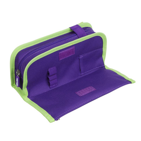 BY Русские Супергерои Пенал прямоуг., 21,5х10х5см, 1отд., 2карм., кошелек, откидная планка, "Конек"