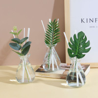 LADECOR Аромадиффузор 100 мл, в декор флаконе с декором (Sage&amp;Sea/ Hawaiian surf/Tropical paradise)