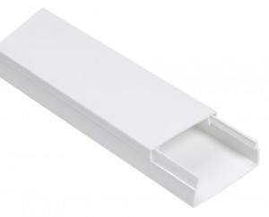 IEK ЭЛЕКОР кабель-канал ПВХ 100х60  2м белый (8 м) (цена за 1м) CKK10-100-060-1-K01
