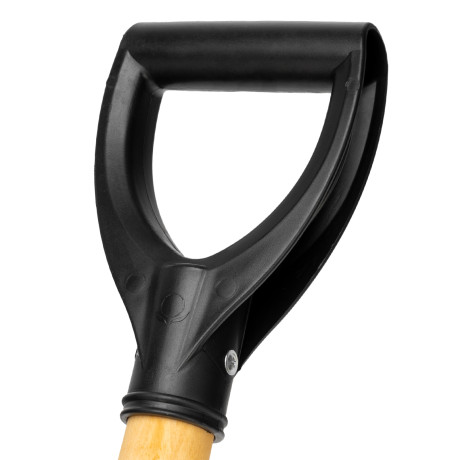 Лопата для сыпучих грузов, 215х285х1325 мм, деревянный черенок с пропиткой, Сибртех