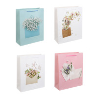 Пакет тм Fntastic подарочный, L 26x32x10см, глиттер, бумага, 4 дизайна