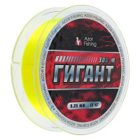 AZOR FISHING Леска ГИГАНТ, 300м, 0,25мм