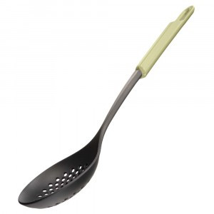 Шумовка FIESTA, 35 см зеленый 434279809 Бытпласт