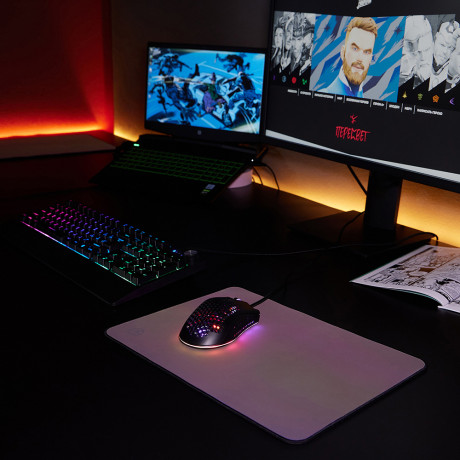 BY Игровой коврик "Polymer" 350х250х4мм, прорезиненный с PVC покрытием, переливающийся