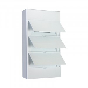 Kranz бокс (корпус) пластик. ЩРН-П-36 мод. навесн белая дверц IP41 KR-11-0337