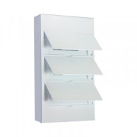 Kranz бокс (корпус) пластик. ЩРН-П-36 мод. навесн белая дверц IP41 KR-11-0337