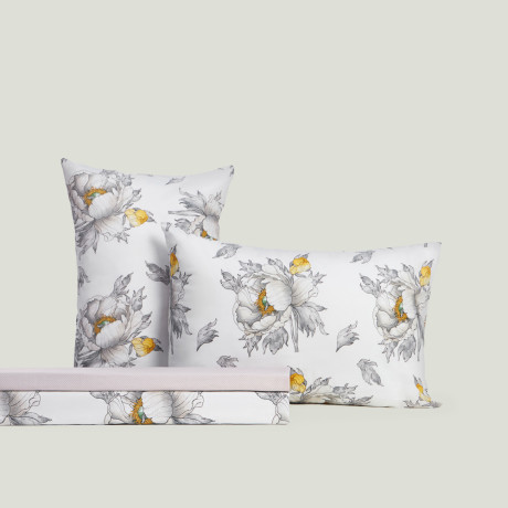 PROVANCE Фрэя Комплект постельного белья 1,5 (4 предмета), поплин, 100% хлопок