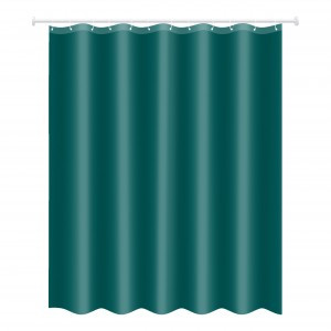 Штора д/ванной Эмеральд 180(В)x200(Ш)см, 12 колец,  полиэстер 75477 Master House