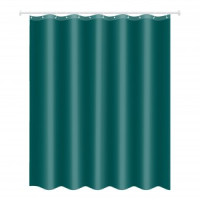 Штора д/ванной Эмеральд 180(В)x200(Ш)см, 12 колец,  полиэстер 75477 Master House