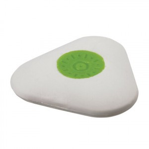 Ластик STAFF "College", 35х35х10 мм, треугольный, пластиковый держатель, термопластичная резина, 228