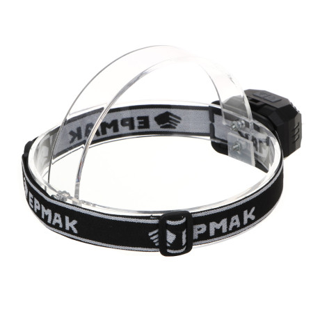 ЕРМАК Фонарь налобный, 2 LED + красный свет, 6 режимов, 3хААА, 64х43х37 мм