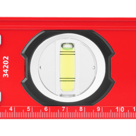 Уровень алюминиевый, фрезерованный, 3 глазка, рукоятки, 800 мм Matrix