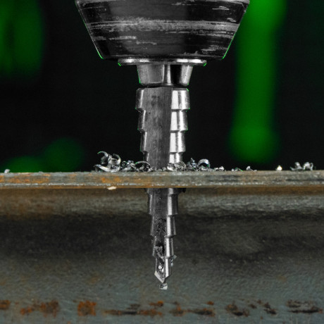 Сверло ступенчатое по металлу 4-5-6-7-8-9-10-11-12 мм, 4241 Сибртех