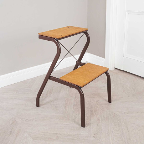 Табурет-стремянка "Конёк" Коричневый ТС277К