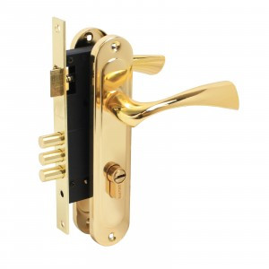 БУЛАТ ЗВ4-3.70.03.05 НОМОС золото  5 перф.кл. Замок врезной с/руч12)