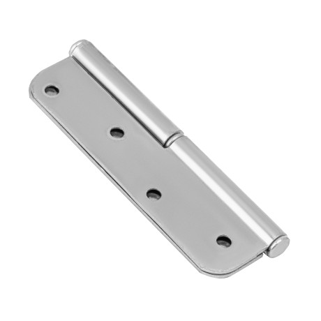 Петля накладная ПН1-130 левая, цинк, 4 шт, (Металлист)