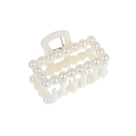 Краб для волос, тм ЮНИLOOK, 4см, полистирол, 6 дизайнов, #11