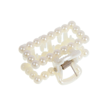 Краб для волос, тм ЮНИLOOK, 4см, полистирол, 6 дизайнов, #11